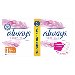 Hygienické vložky Ultra Sensitive Normal Duo 20 ks
