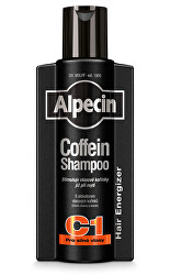 Șampon cu cafeina împotriva căderii părului C1 Black Edition (Coffein Shampoo) 375 ml