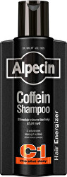 Șampon cu cafeina împotriva căderii părului C1 Black Edition (Coffein Shampoo) 375 ml