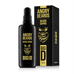(Beard Doping)Produs pentru creșterea bărbii BIG D (Beard Doping) 100 ml(Beard Doping)