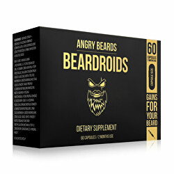 Beardoids na podporu růstu vousů 60 kapslí