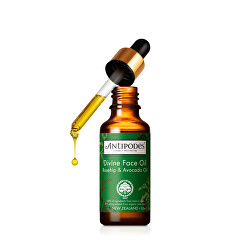 Ošetrujúci olej pre unavenú a namáhanú pleť Divine Face Oil (Rosehip & Avocado Oil ) 30 ml