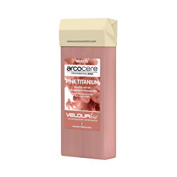 Szőrtelenítő viasz  Professional Wax Pink Titanium Bio (Roll-On Cartidge) 100 ml