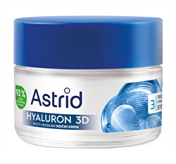 Noční pleťový krém proti vráskám Hyaluron 3D 50 ml