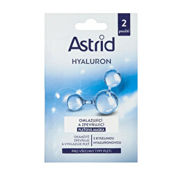 Omlazující a zpevňující pleťová maska Hyaluron 2 x 8 ml