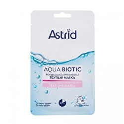 Povzbuzující a hydratující textilní maska Aqua Biotic 20 ml