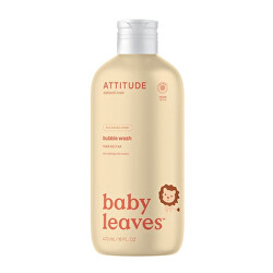 Detská pena do kúpeľa s vôňou hruškovej šťavy Baby Leaves (Bubble Wash) 473 ml