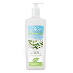 Hydratační krémový sprchový gel Senses Harmony 720 ml