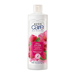 Volumennövelő sampon és kondicionáló málnával és hibiszkusszal 2 az1-ben Care (2 in 1 Shampoo & Conditioner) 700 ml