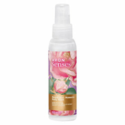 Körperspray mit dem Duft von rosa Pfingstrose und Magnolie Senses (Body Mist) 100 ml