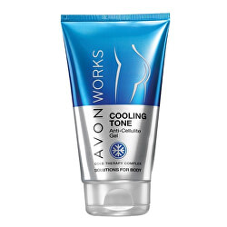 Chladivý gel proti celulitidě s komplexem Cold Therapy Avon Works (Cooling Tone Anti-Cellulite Gel) 150 ml