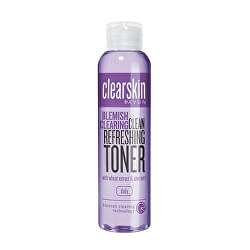 Lozione detergente anti-acne con acido salicilico, con estratto di grano e tonico rinfrescante all'aloe vera Clearskin (Clean Refreshing Toner) 100 ml