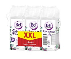 Sada čtvercových odličovacích tamponů Bel Face & Body Cosmetic 3 x 50 ks