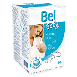 Tampoane pentru sân Bel Baby(Nursing Pads) 30 bucăți