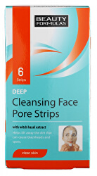 Čistiace pleťové pásky (Deep Clean sing Face Pore Strips) 6 ks