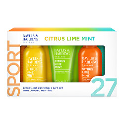 Dárková sada Citrus, Limetka & Máta 3 ks