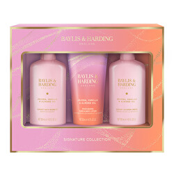 Dárková sada Jojoba, Vanilka & Mandlový olej Signature Collection 3 ks
