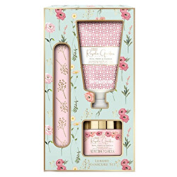 Set per la cura delle mani Rosa, Papavero & Vaniglia 3 pz