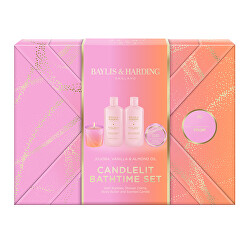 Dárková sada Jojoba, Vanilka & Mandlový olej 4 ks