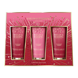 Dárková sada krémů na ruce Midnight Cherry 3 x 50 ml