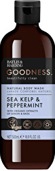 Sprchový gel Mořská řasa a peprmint Goodness (Natural Body Wash) 500 ml