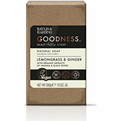 Săpun solid Iarbă de lămâie și ghimbir Goodness (Natural Soap) 200 g