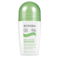 Deo Pure Natural Protect 24 órás hatás hatást biztosító BIO golyós dezodor (24 Hours Deodorant Care) 75 ml