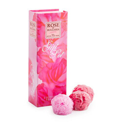 Ajándék készlet 3 db kézzel készített rózsa alakú glicerines szappanból 3 x 40 g