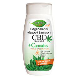 Regeneračný výživný šampón CBD Kanabidiol 260 ml