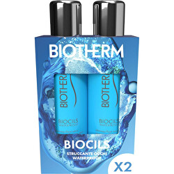 Kétfázisú sminklemosó készlet vízálló szemsminkhez Biocils Duo