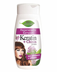 Regeneračný šampón Keratin + Chinin 260 ml