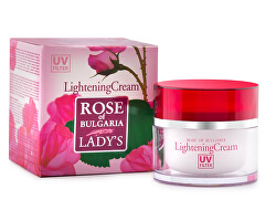 Bőrvilágosító krém a pigmentfoltokhoz rózsavízzel Rose Of Bulgaria (Lightening Cream) 50 ml