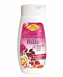 Sprchový a vlasový šampón Růže 260 ml
