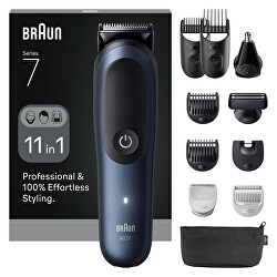 Multifunkční zastřihovač 11v1 Series 7 AIO7540 Dark Blue