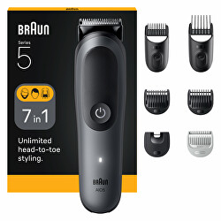 Multifunkční zastřihovač 7v1 Series 5 AIO5520 Grey