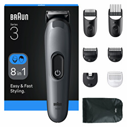 Multifunkční zastřihovač 8v1 Series 3 AIO3540