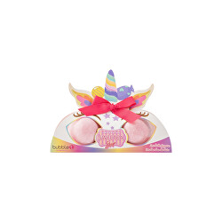 Pezsgő fürdőbomba ajándékcsomag Sweetea Unicorn Fizzer Set