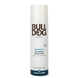Borotvahab gél érzékeny bőrre (Bulldog Sensitive Foaming Shave Gel) 200 ml