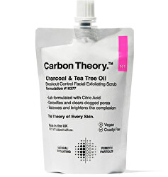 Peeling pentru piele Charcoal & Tea Tree Oil Breakout Control (Facial Exfoliating Scrub) 125 ml