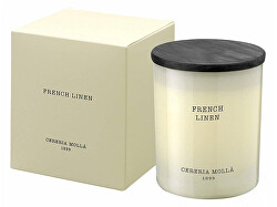 Lumânare cremoasă parfumată French Linen (Candle) 230 g