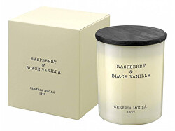 Lumânare cremoasă parfumată Raspberry & Black Vanilla (Candle) 230 g