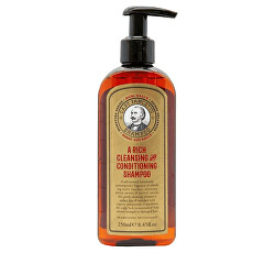 Șampon de protecție pentru păr Ricki Hall`s Booze & Baccy (A Rich Cleansing & Conditioning Shampoo) 250 ml