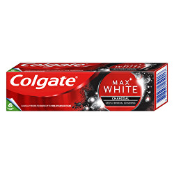 Fehérítő fogkrém aktív szénnel Max White Charcoal 75 ml