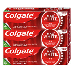 Pastă de dinți pentru albire Max White One 3 x 75 ml