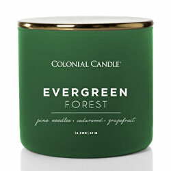 Vonná svíčka se třemi knoty Evergreen Forest 411 g