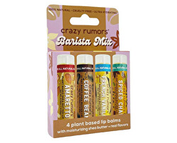Sada klasických balzamov na pery Barista Mix 4 x 4,4 ml