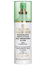 24 de ore de pulverizare deodorant pentru piele sensibilă (Deodorantul Multi-Active-Hyper Sensitive skin-uri de 24 de ore) 100 ml