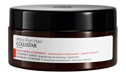 Aufhellende Maske für gefärbtes Haar mit Vitamin C (Brightening Revitalizing Mask) 200 ml