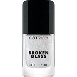 Krycí lak na nehty Broken Glass 050 Sparkling Reflection (Effect Top Coat) 10,5 ml