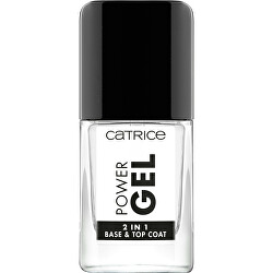 Podkladový & krycí lak Power Gel 2v1 (Base & Top Coat) 10,5 ml